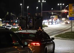 Unangemelde Strassenblockaden In Jena 19